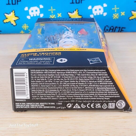 Clone Trooper 212th Battalion Star Wars Clone Wars The Black Series Hasbro NIB - Picture 3 of 8